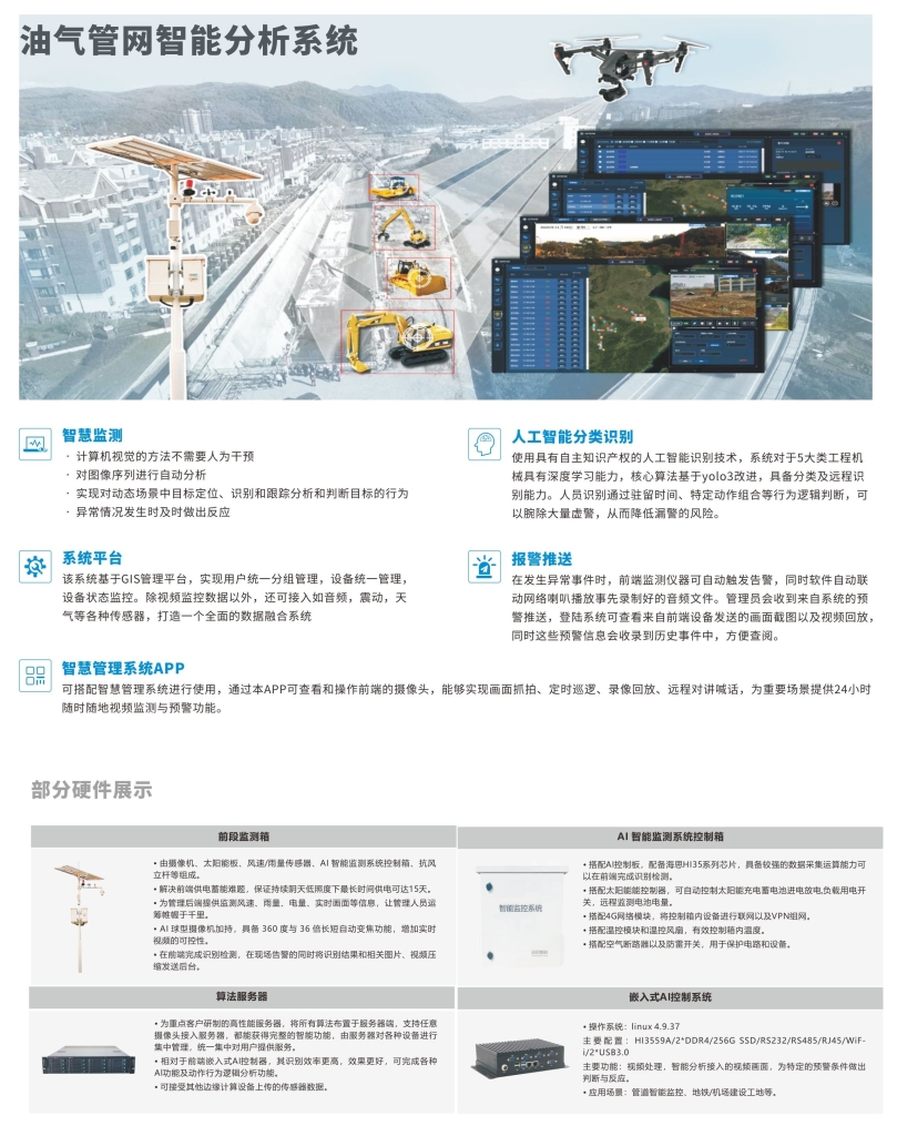 油氣管網智能分析系統